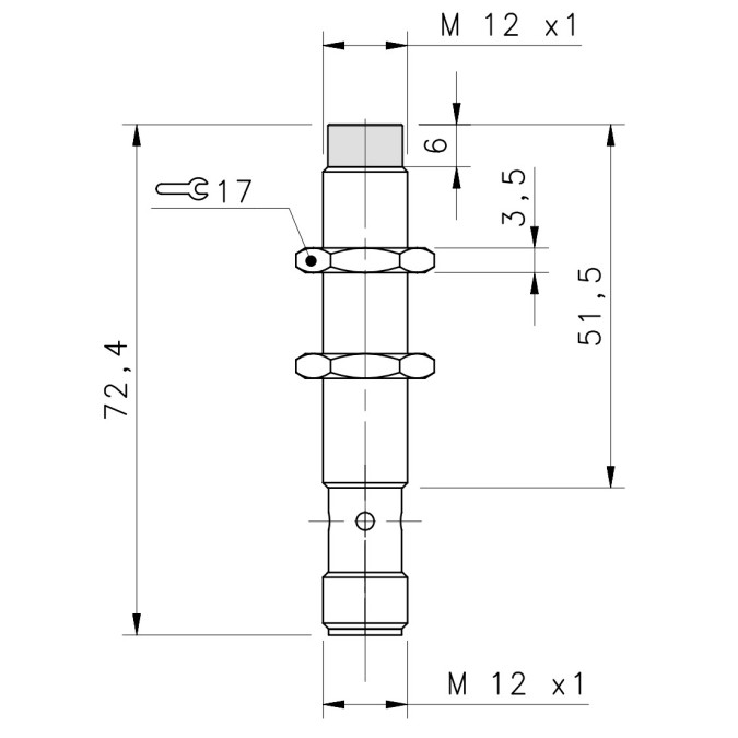 Індуктивний датчик Datalogic IS-12-C9-S2