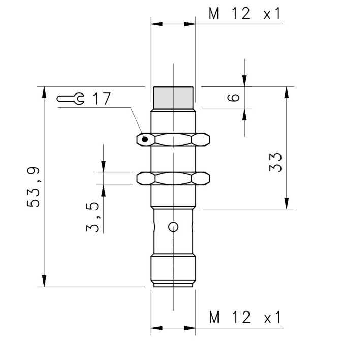 Індуктивний датчик Datalogic IS-12-H5-S2