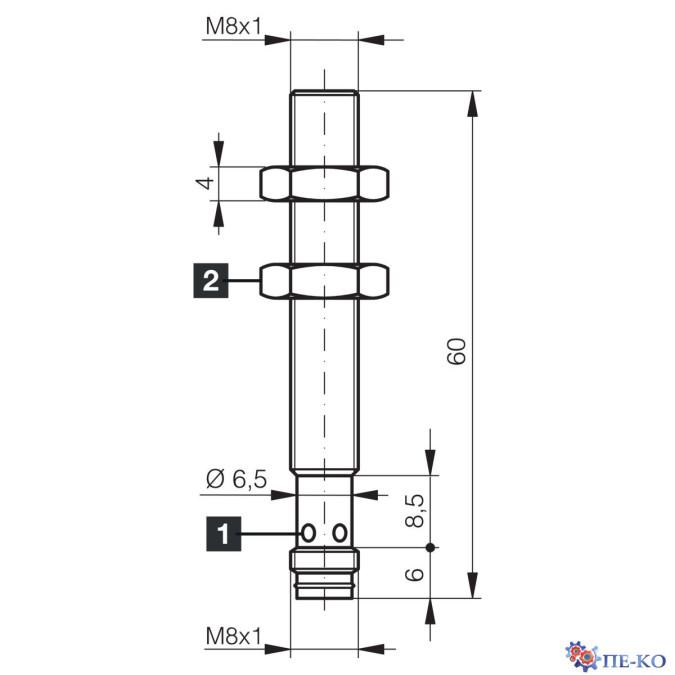 Індуктивний датчик di-soric D7C 08 V 03 PSK-TSL