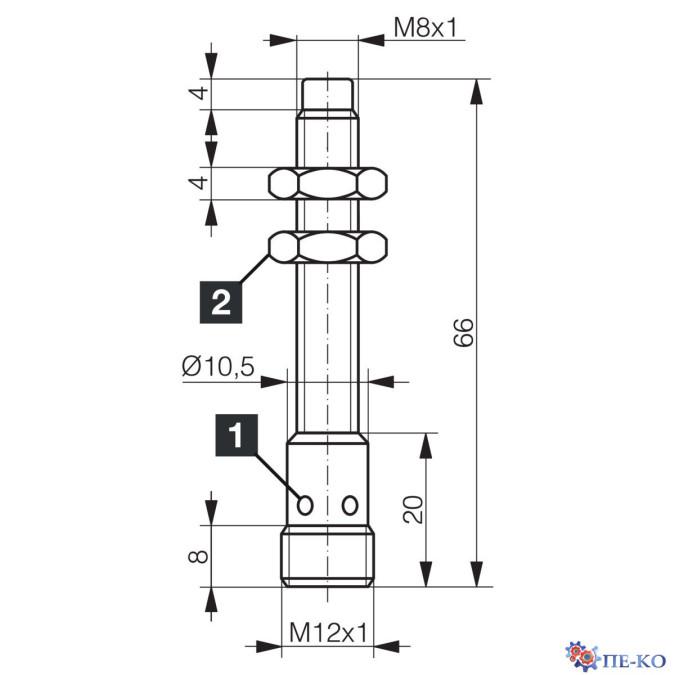 Індуктивний датчик di-soric D7C 08 V 06 POK-IBSL