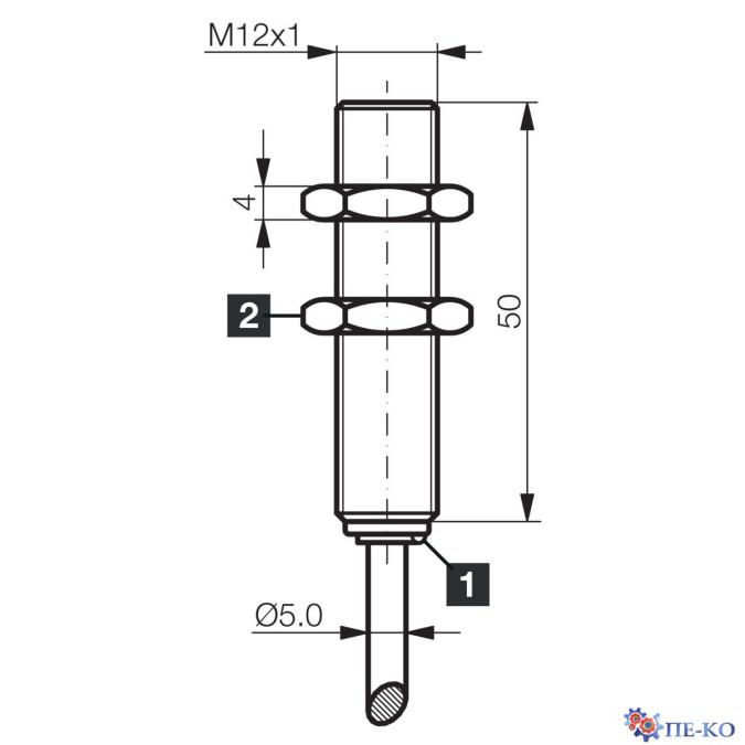 Індуктивний датчик di-soric D7C 12 V 06 POLK