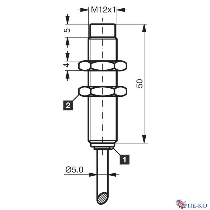 Індуктивний датчик di-soric D7C 12 V 10 POLK