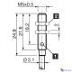Індуктивний датчик di-soric DCC 05 V 1.5 POLK