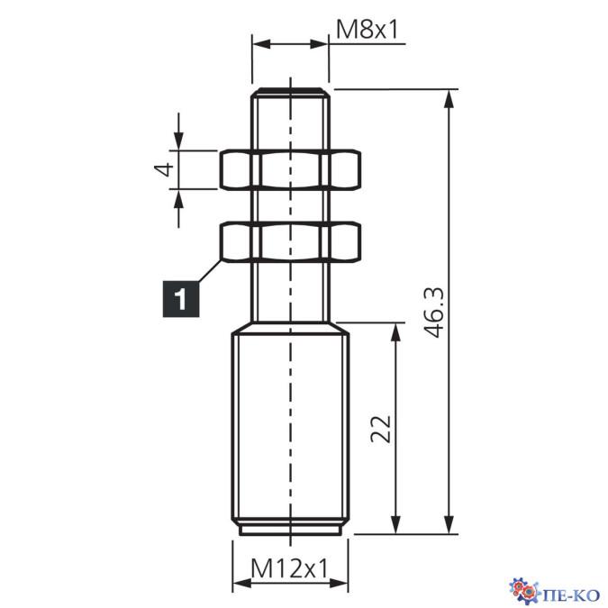 Індуктивний датчик di-soric DCC 08 M 02 POK-IBSL