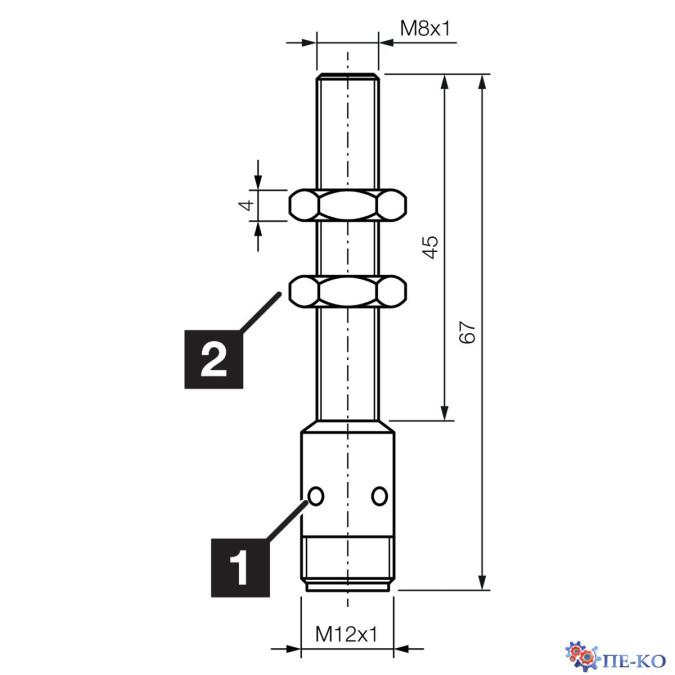 Індуктивний датчик di-soric DCC 08 M 03 NOK-IBSL