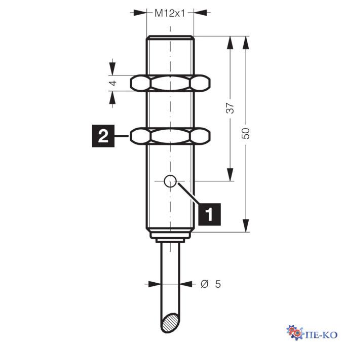 Індуктивний датчик di-soric DCC 12 M 02 NSLK
