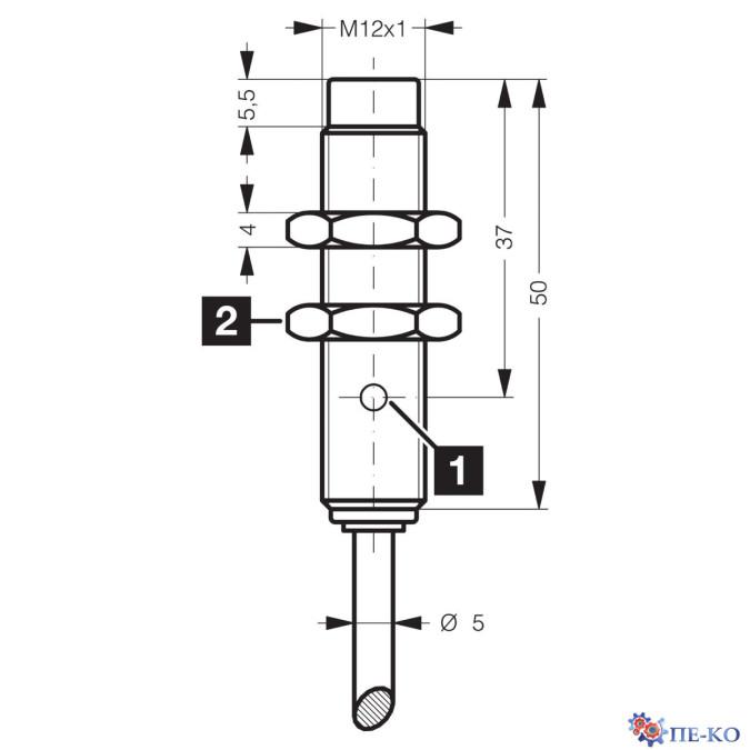 Індуктивний датчик di-soric DCC 12 M 04 NSLK
