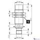 Індуктивний датчик di-soric DCC 18 M 20/10 AIK-IBS