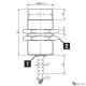 Індуктивний датчик di-soric DCC 30 M 10 NOLK