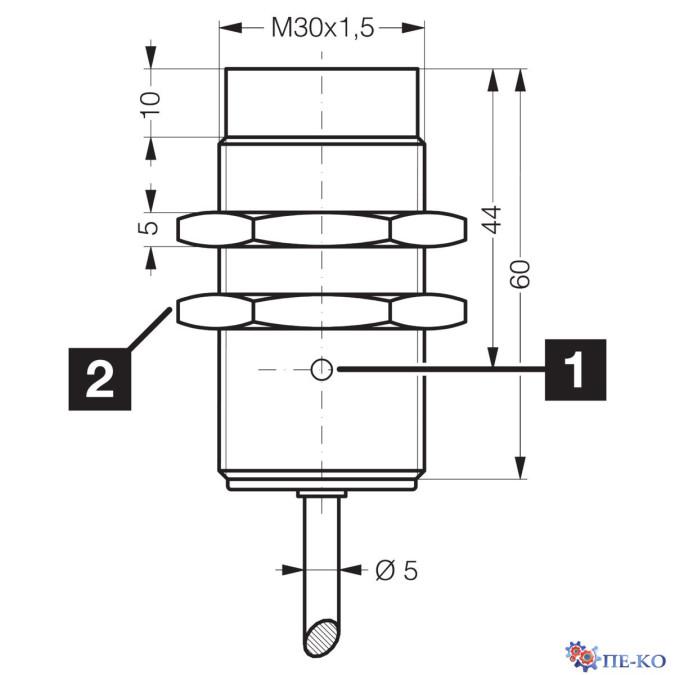 Індуктивний датчик di-soric DCC 30 M 40 NOLK