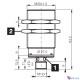 Індуктивний датчик di-soric DCC 30 VL 20 NSK-IBSL