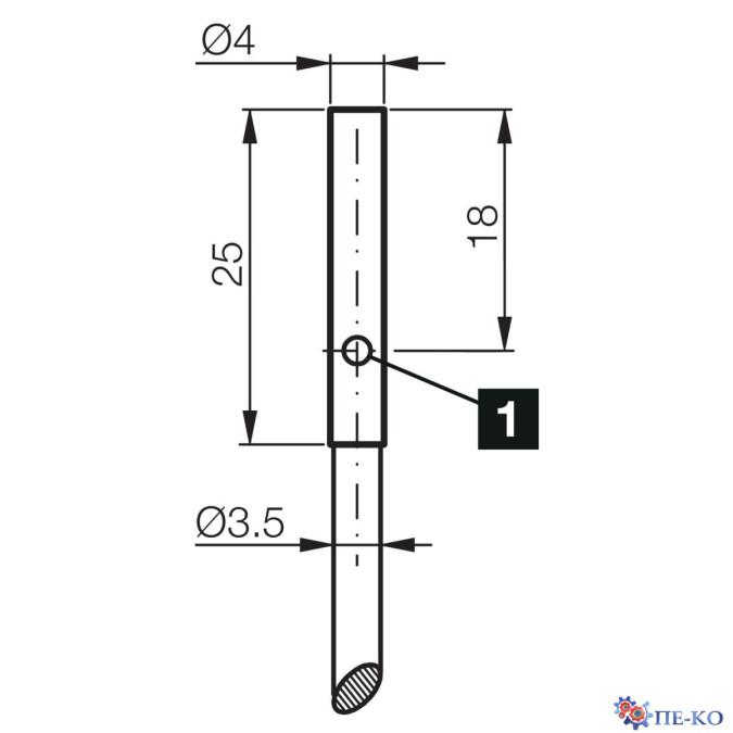 Індуктивний датчик di-soric DCC 4.0 V 0.8 NSLK