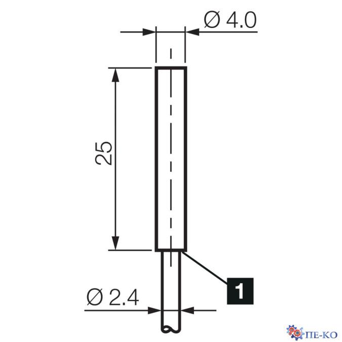 Індуктивний датчик di-soric DCC 4.0 V 0.8 POLK