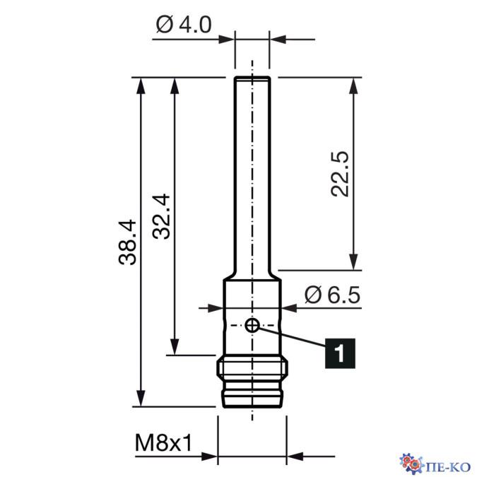 Індуктивний датчик di-soric DCC 4.0 V 1.5 PSK-TSL