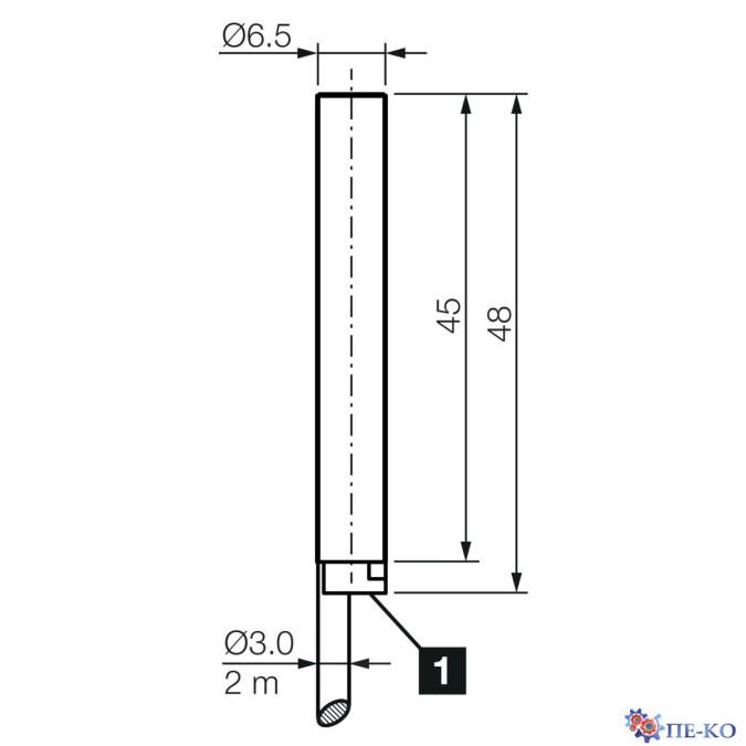 Індуктивний датчик di-soric DCC 6.5 M 03 POLK