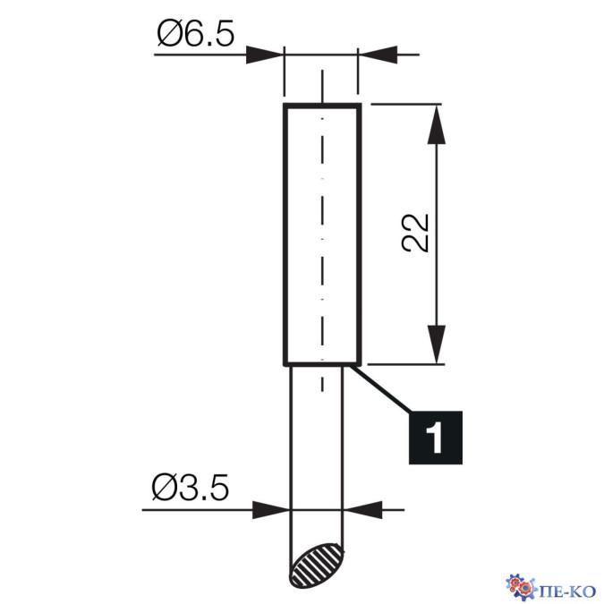 Індуктивний датчик di-soric DCC 6.5 V 02 NSLK/22