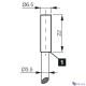 Індуктивний датчик di-soric DCC 6.5 V 02 NSLK/22