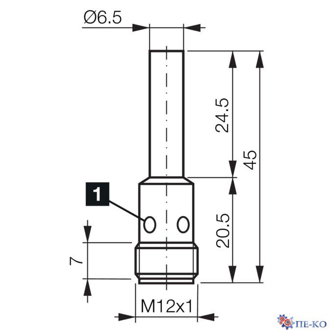 Індуктивний датчик di-soric DCC 6.5 V 1.5 PSK-IBSL