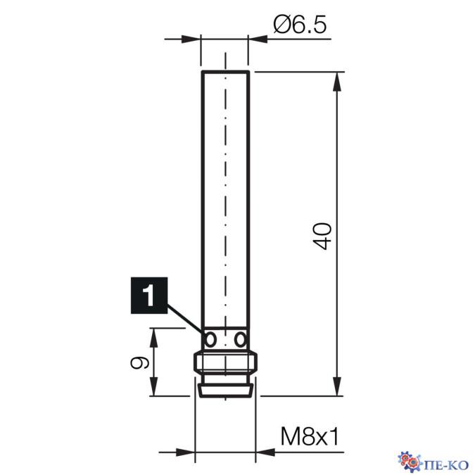 Індуктивний датчик di-soric DCC 6.5 V 02 PSK-TSL/40