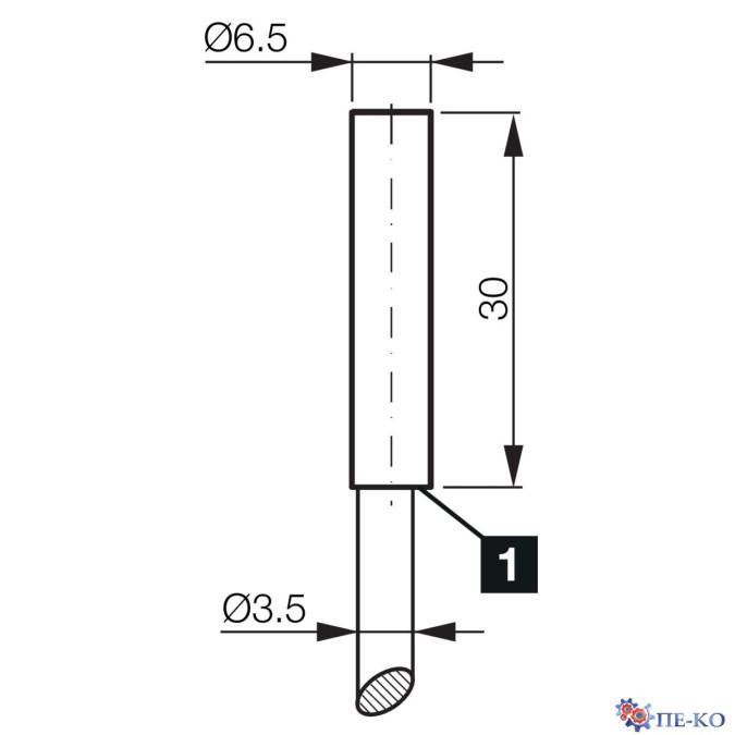 Індуктивний датчик di-soric DCC 6.5 V 02 PSLK/30