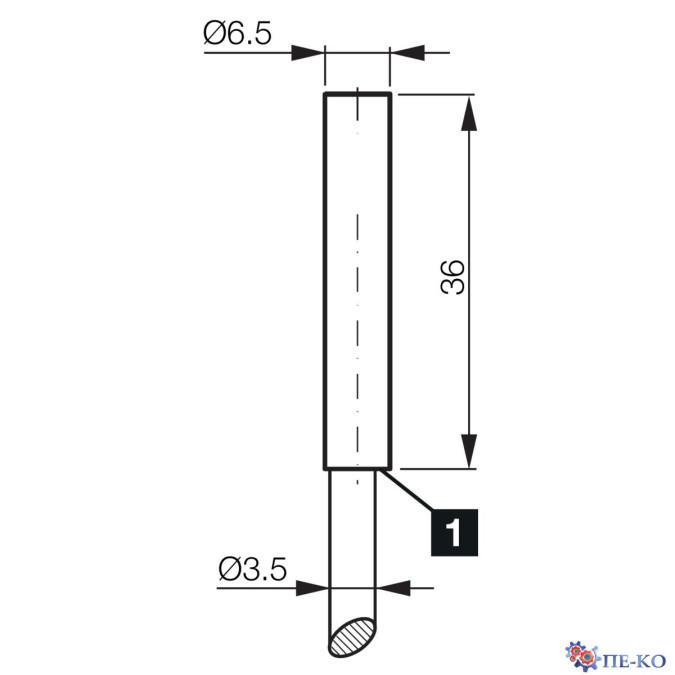 Індуктивний датчик di-soric DCC 6.5 V 02 PSLK