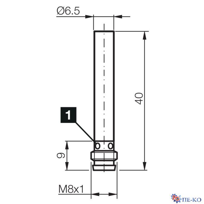 Індуктивний датчик di-soric DCC 6.5 V 1.5 NSK-TSL/40