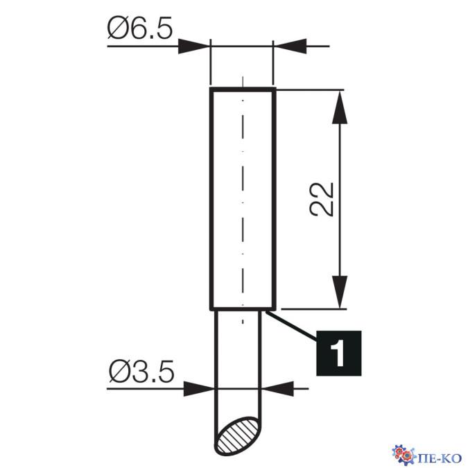Індуктивний датчик di-soric DCC 6.5 V 1.5 NSLK/22