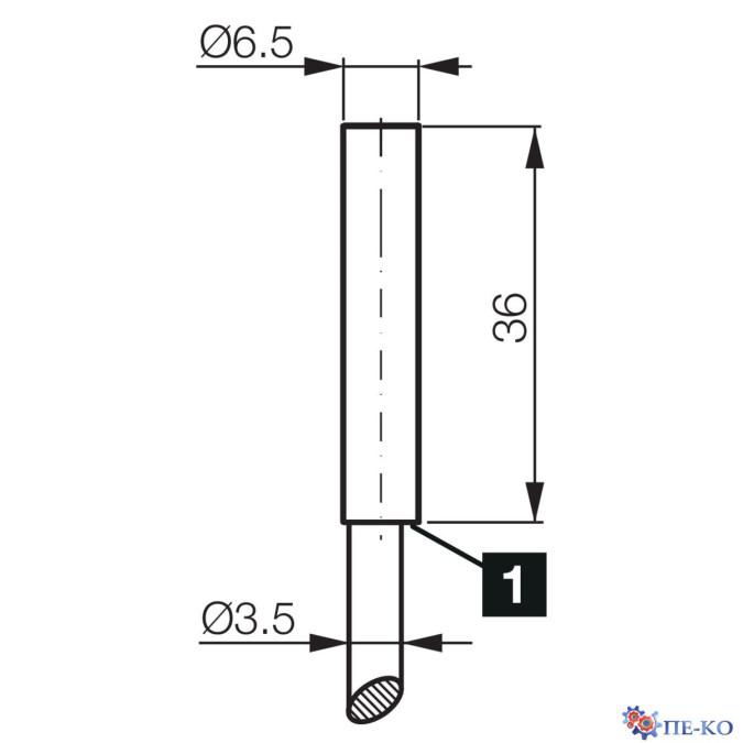 Індуктивний датчик di-soric DCC 6.5 V 1.5 PSLK