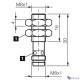 Індуктивний датчик di-soric DCCK 08 M 1.5 PSK-TSL