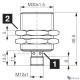 Індуктивний датчик di-soric DCCK 30 M 22 PSK-IBSL