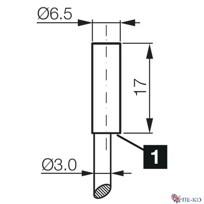 Індуктивний датчик di-soric DCCK 6.5 V 02 PSLK