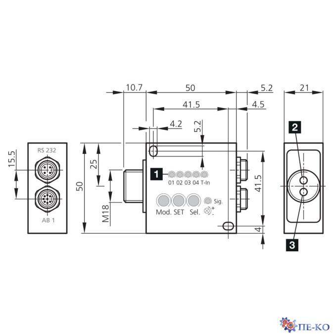Датчик кольору di-soric FS 12-50 M G3-B8