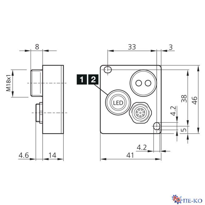 Датчик кольору di-soric FSB 10 M G1-B8