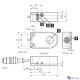 Індуктивний датчик di-soric IRD 25 PSOK-K-BS