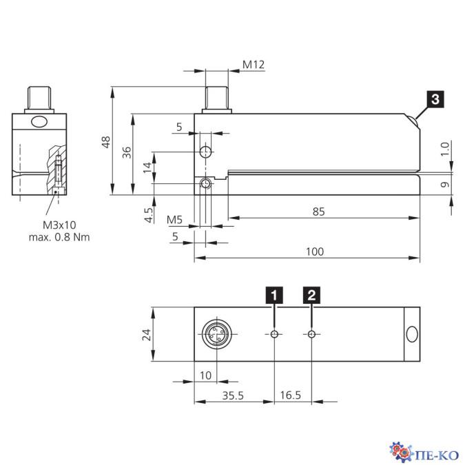 Датчик етикеток di-soric KSSTI 1000/80 FG3LK-IBS