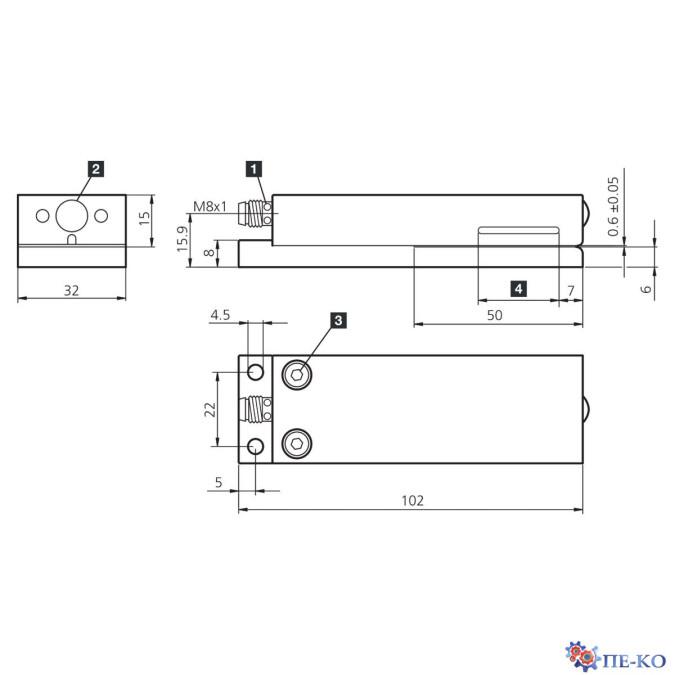 Датчик етикеток di-soric KSSTI 600 G3K-TSSL