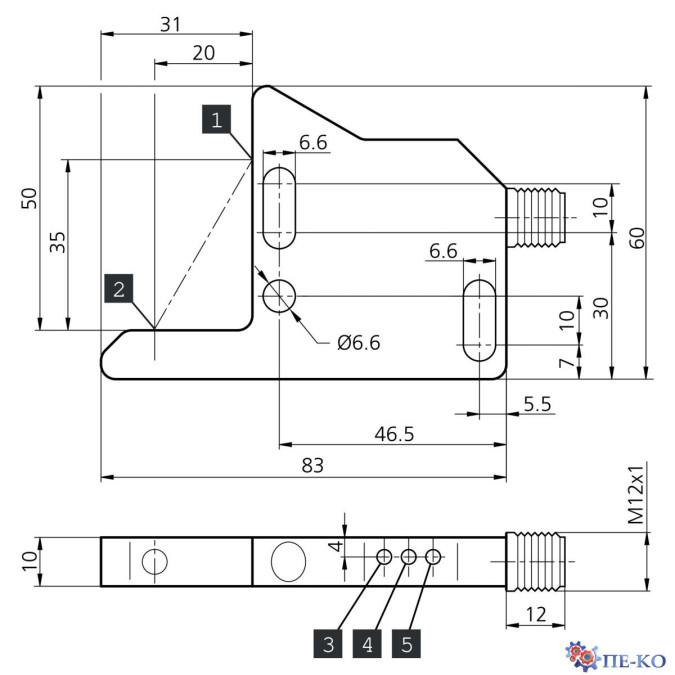 Щілинний датчик di-soric OGL 50/31 P6L-IBS/PE