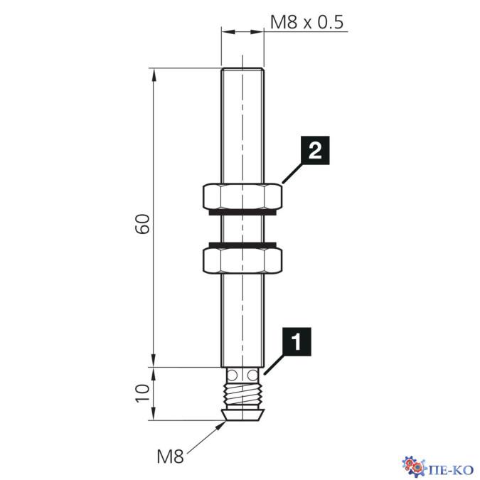 Оптичний датчик di-soric OLS 08 V 2000-TSSL