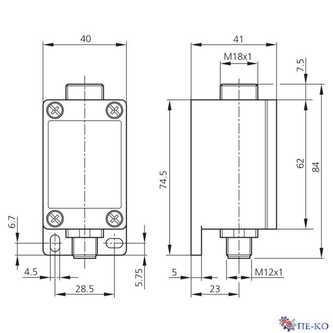 Оптоволоконний датчик di-soric OLVTI 40 P3K-IBS