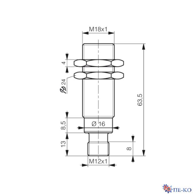 Оптичний датчик di-soric OSV 18 M 6000-IBSL