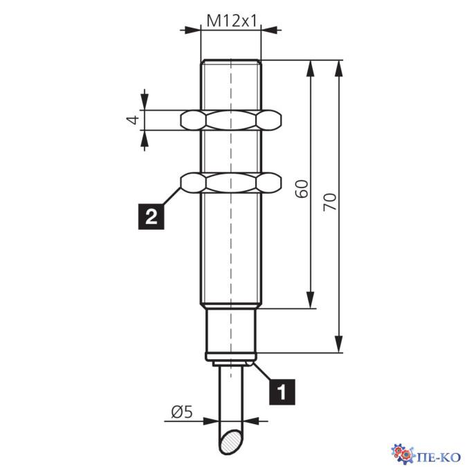 Індуктивний датчик di-soric UCC 12 M 02 SL
