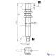 Ультразвуковий датчик di-soric UST 18 MR 1500 N3-B4