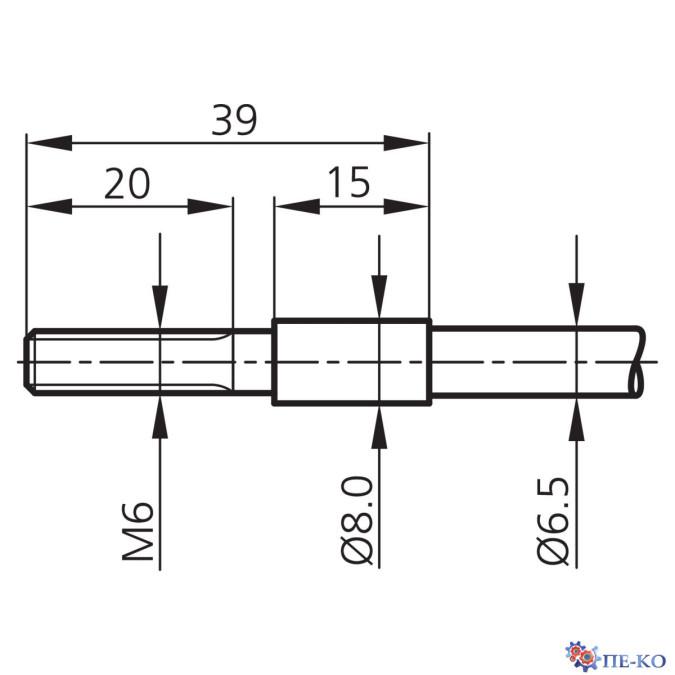 Оптоволоконний кабель di-soric WRB 110 M-M6-2.5