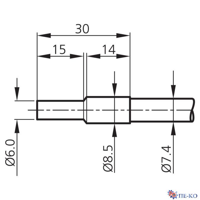 Оптоволоконний кабель di-soric WRB 120 S-8.5-4.0