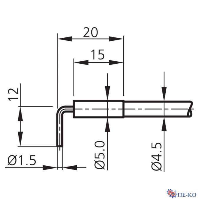 Оптоволоконний кабель di-soric WRB 220 S-90-1.5-1.0