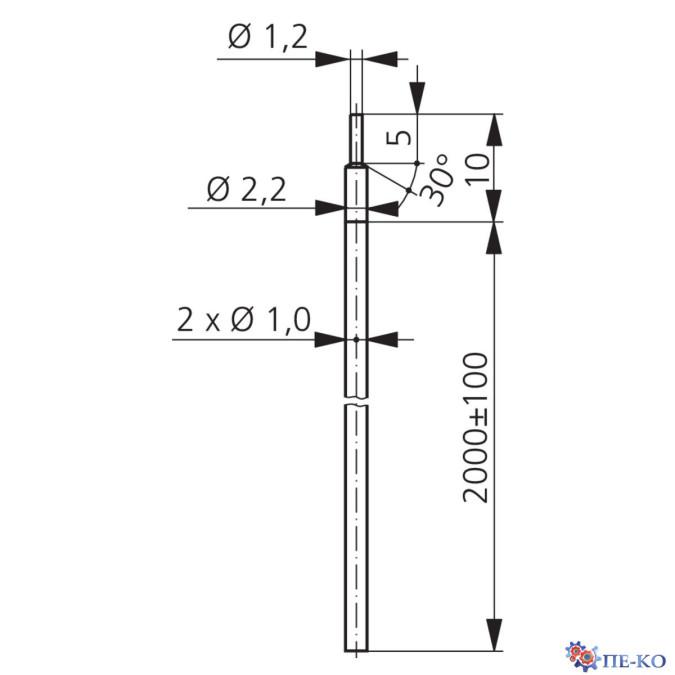 Оптоволоконний кабель di-soric WRBT 2000 K-1.2-1.0
