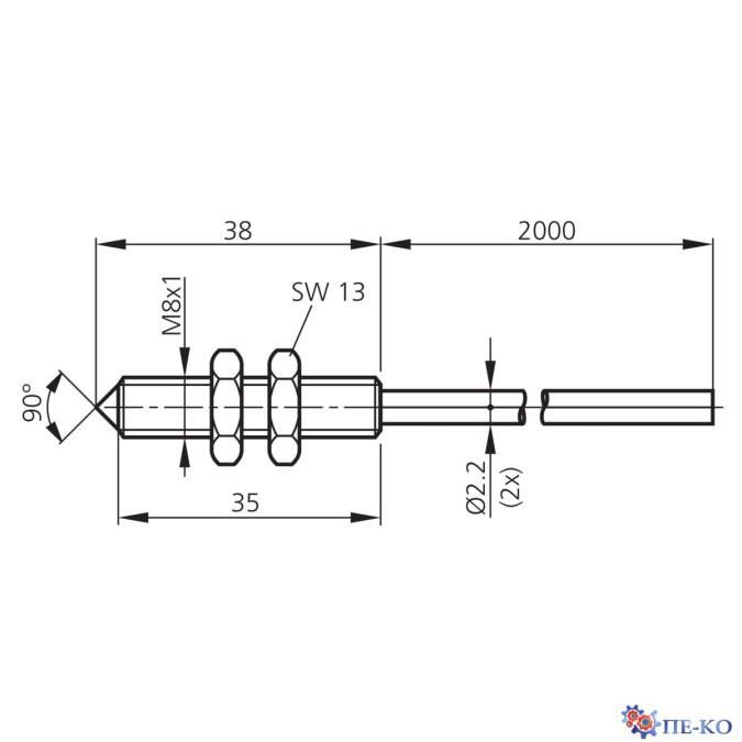 Оптоволоконний кабель di-soric WRBT 2000 K-F
