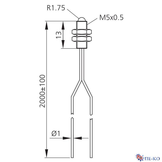 Оптоволоконний кабель di-soric WRBT 2000 K-M5-Z8