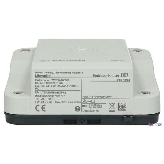Радарний датчик рівня Endress+Hauser FWR30-AA1A1B7B0+PC