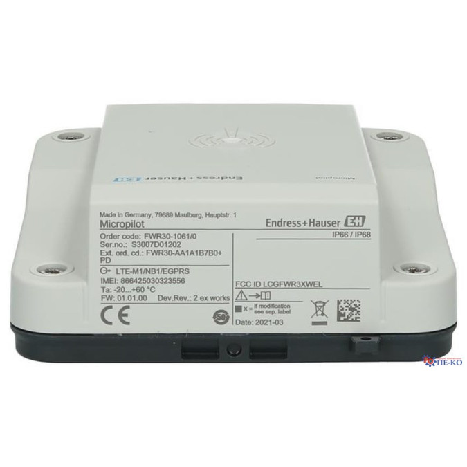 Радарний датчик рівня Endress+Hauser FWR30-AA1A1B7B0+PD